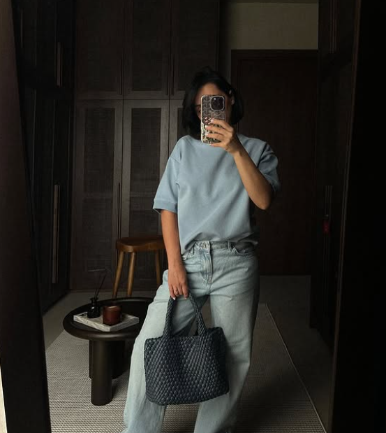 Strukturalna pleciona torba typu tote